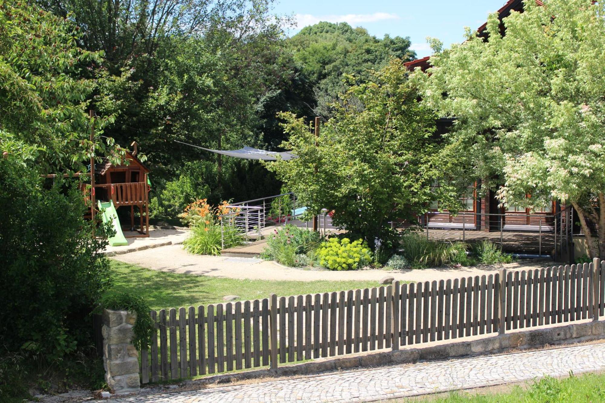 באד שאנדאו Ferienhaus Kraxlhuette Waltersdorf מראה חיצוני תמונה